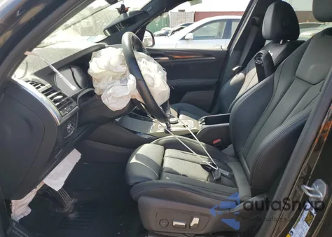 2022 BMW X3 xDrive30I z USA, uszkodzony, nr VIN 5UX53DP02N9M29832